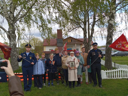 9 мая- День Великой Победы. Праздничные мероприятия прошли в с. Мордыш, с. Ославское и п. Боголюбово